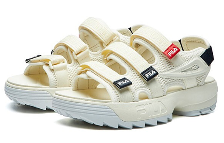 (WMNS) Fila Fusion Sandals 'Snowy White' T12W125403FPT