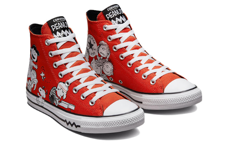 Converse x Peanuts Chuck Taylor All Star 'Red White Black' A02573C