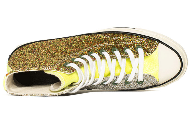 Converse JW Anderson x Chuck 70 High 'Glitter Pack - Gold Silver' 164696C