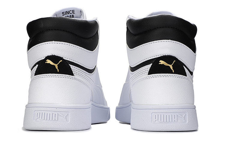 PUMA Shuffle Mid 'White Black Gold' 380748-01