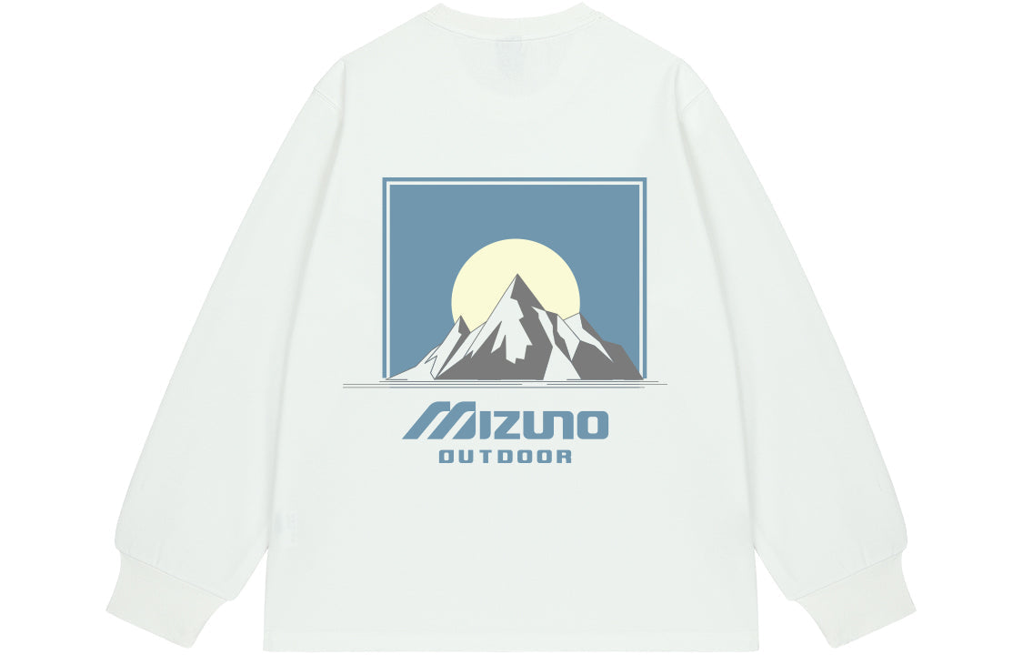 Mizuno Casual Long Sleeve T-shirt 'White' A2CA2A77
