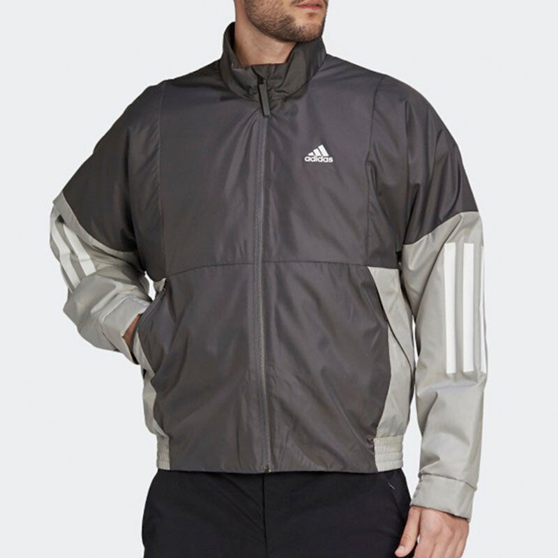 adidas Bts Light Jack Windbreak Jacket Men's Grey FT2442
