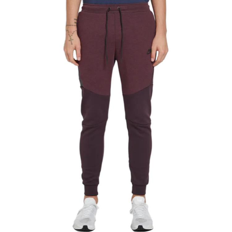 Nike Tech Sweatpants 'PORT WINE' 805162-652