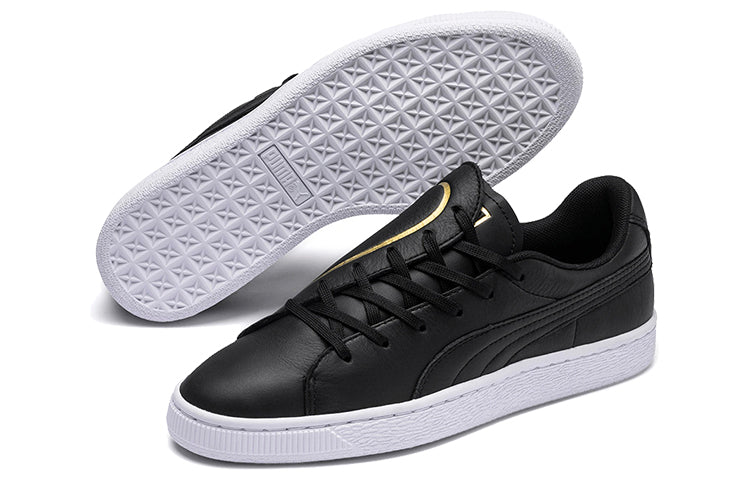(WMNS) PUMA Basket Crush Emboss 'Black' 369595-02