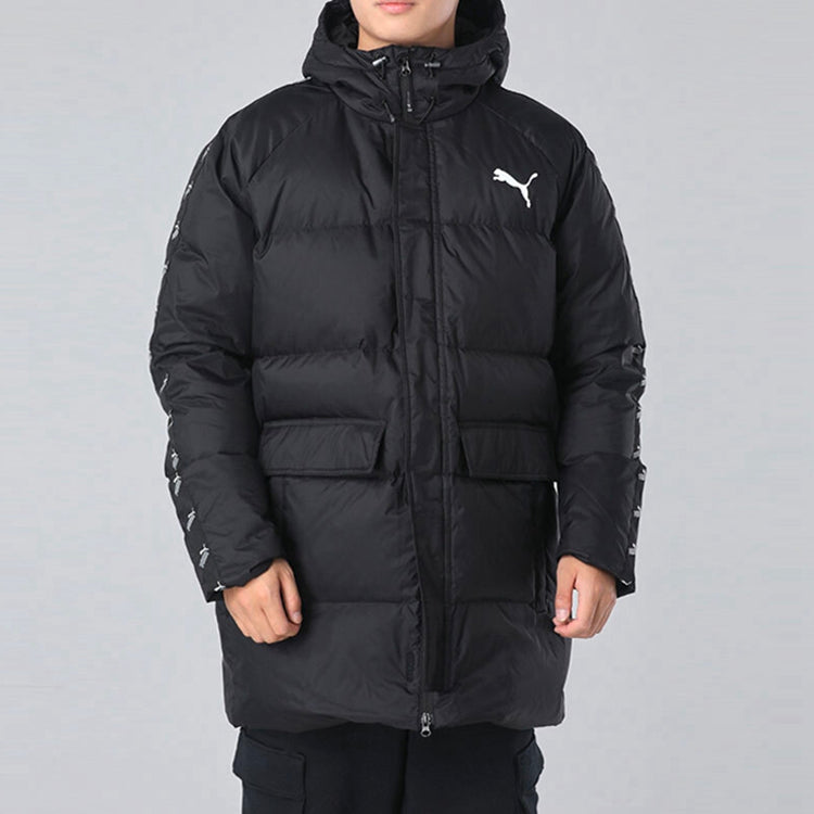 PUMA Solid Down Jacket 'Black White' 585513-01