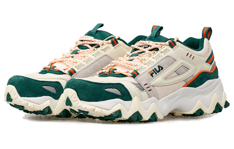 (WMNS) Fila Fellow Running Shoes White/Green/Grey T12W031101FPT