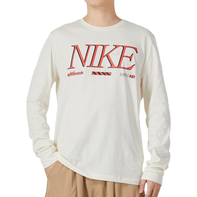Nike Sportswear Long-Sleeve T-Shirt 'White' FD1340-110