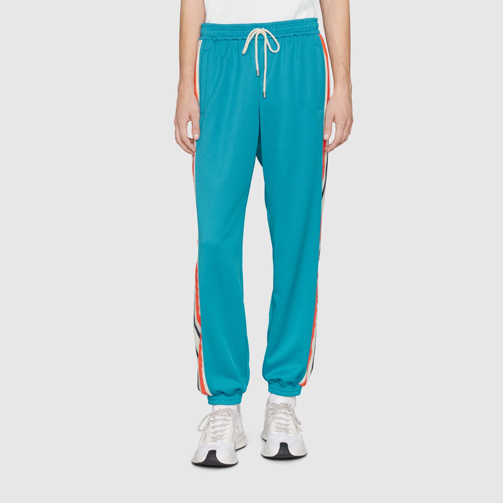 Gucci Interlocking G Jogging Pant 'Bright Zircon Ivory Orange' 674246-XJDU1-4628