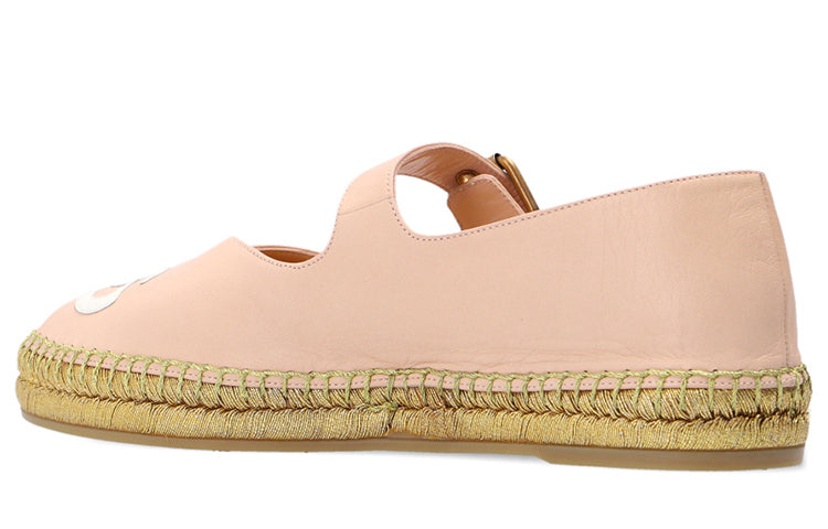 (WMNS) Gucci Leather Espadrilles 'Pink' 659683-C9DS0-6763