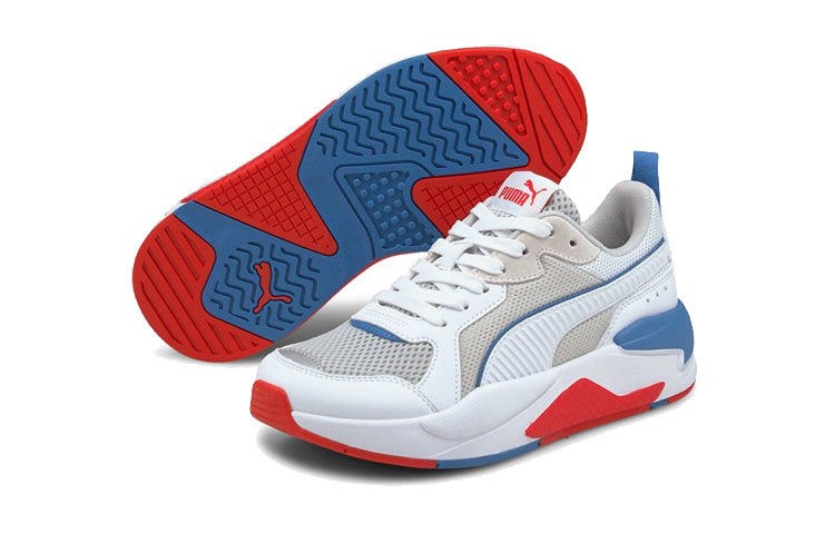 (GS) PUMA X-Ray 'White Poppy Red' 372920-15