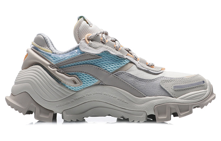 (WMNS) Li-Ning Aurora SkyWalker Y2K Paris Fashion Week 'Grey Blue' AGCQ106-2