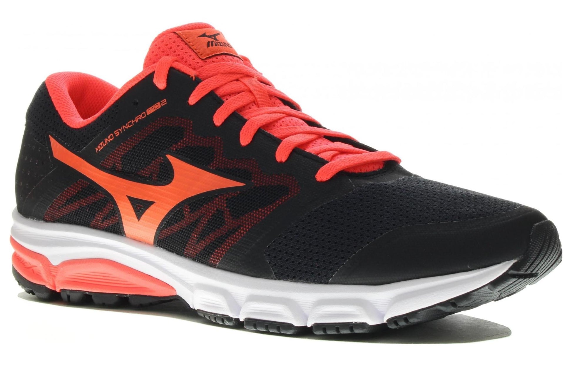 Mizuno Synchro MD 2 Low Tops Wear-resistant Black Orange J1GF171855