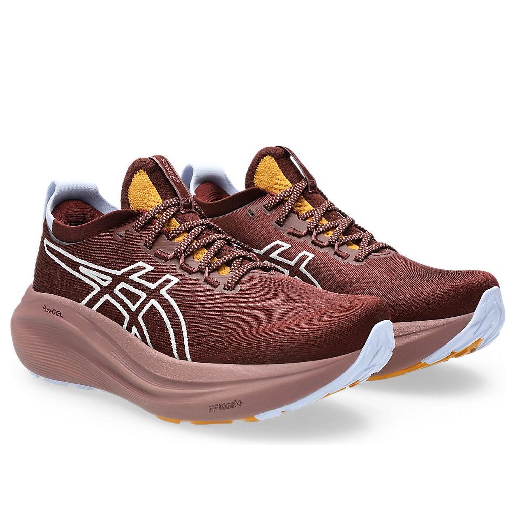 (WMNS) ASICS Gel-Nimbus 27 TR 'Nature Bathing Dark Red Planet'  1012B908-600