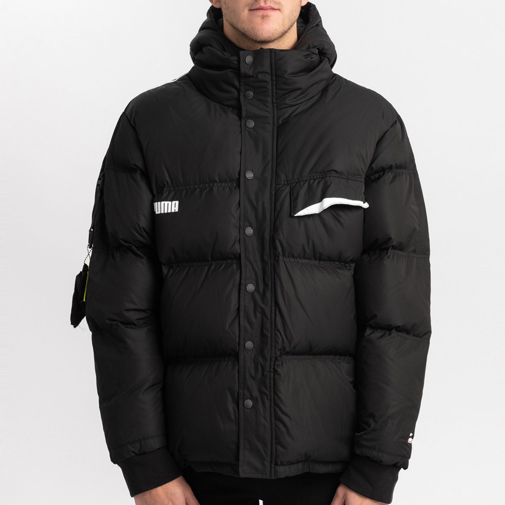 PUMA x Ader Error Down Puffer Coat 'Black White' 595534-01