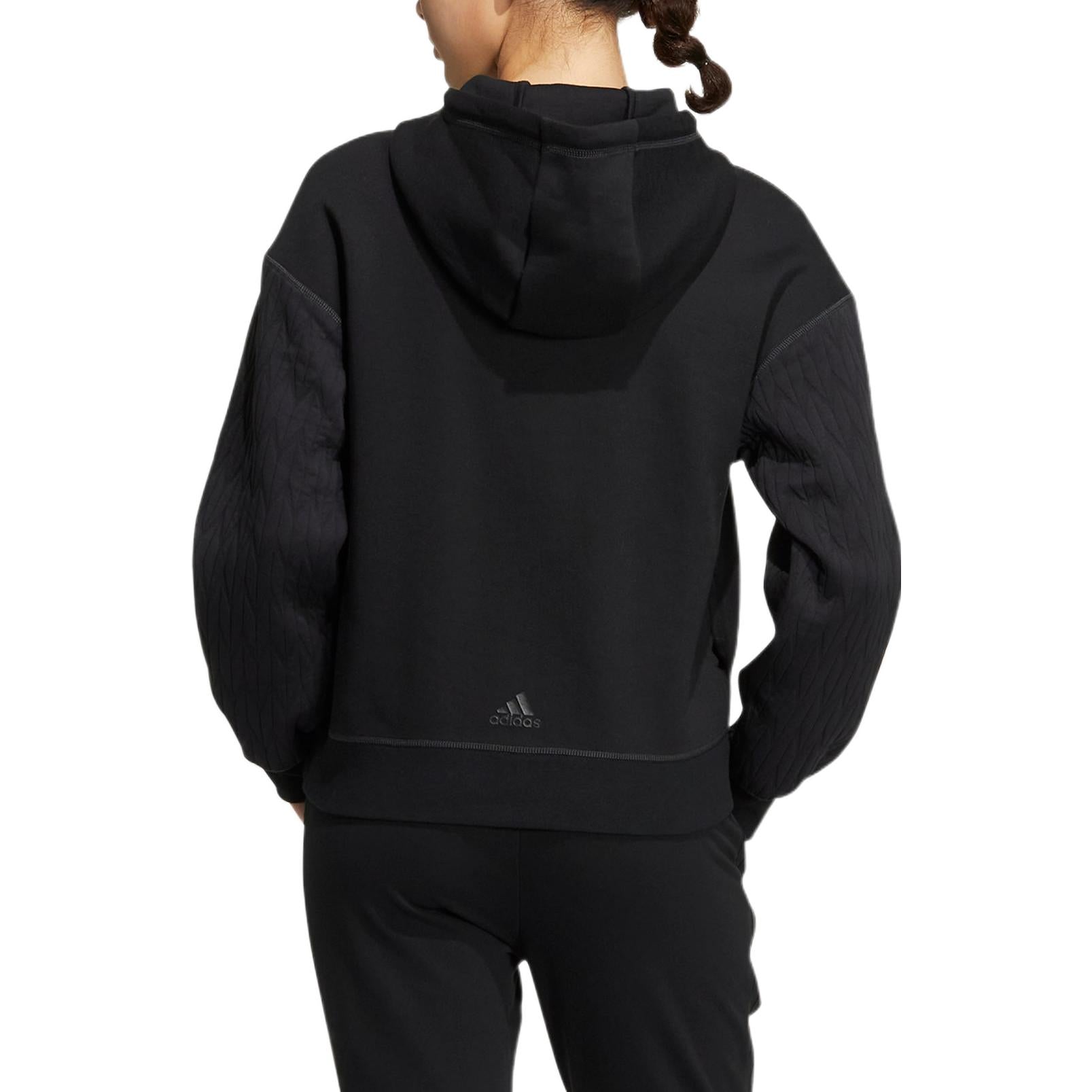 (WMNS) adidas MET Hood NOV T1 Asia Sizing 'Black' HM7106