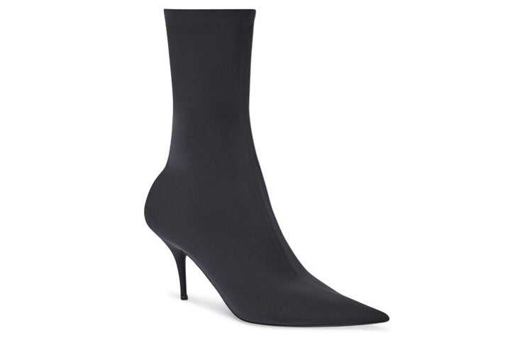 (WMNS) Balenciaga Matte Knife Boots 'Black' 548265W2ES01000