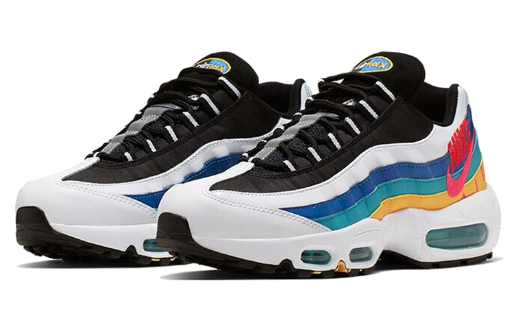 (WMNS) Nike Air Max 95 Premium 'Windbreaker White Red Orbit'' CI1900-123