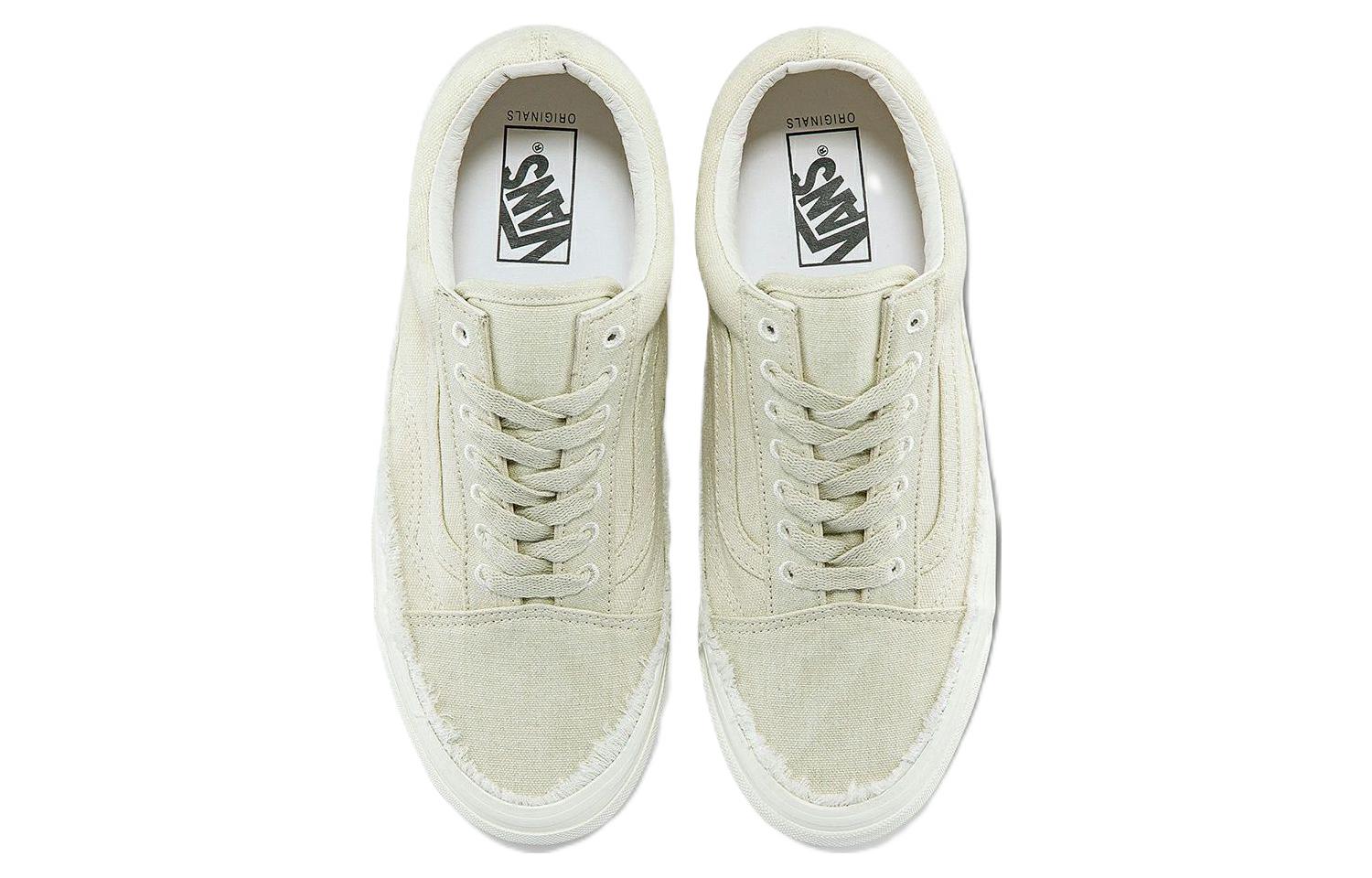 Vans OG Old Skool LX 'Raw Edge - Vintage White' VN0A5FBE0VW