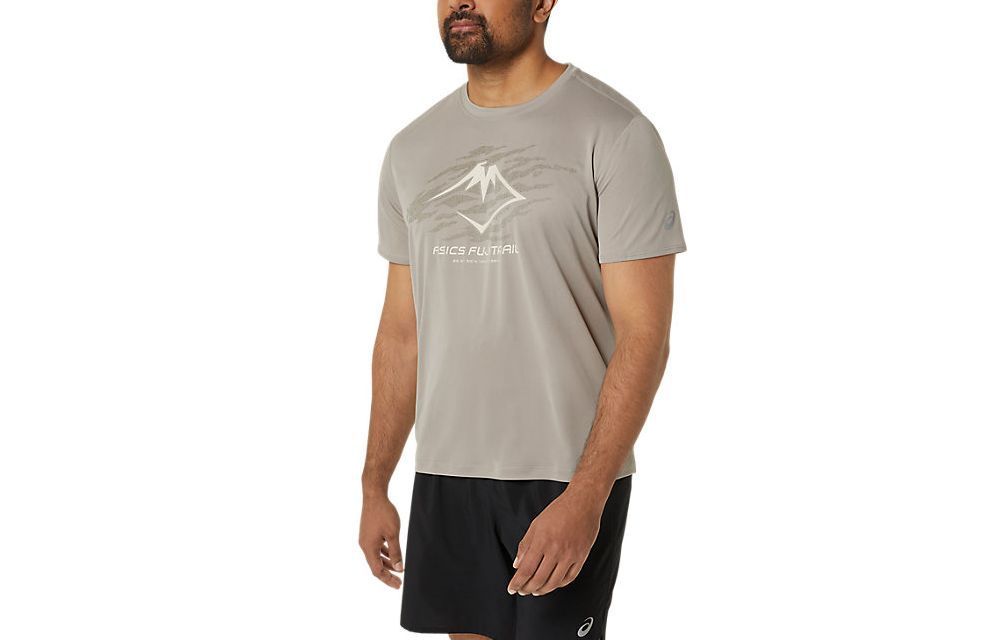 ASICS Fujitrail Logo T-Shirt 'Grey' 2011C981-250