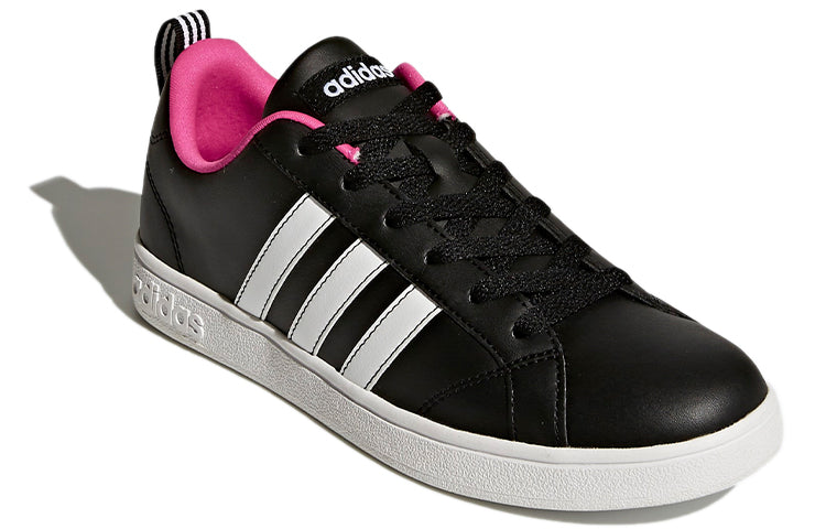 (WMNS) adidas Vs Advantage 'Black Pink White' BB9623