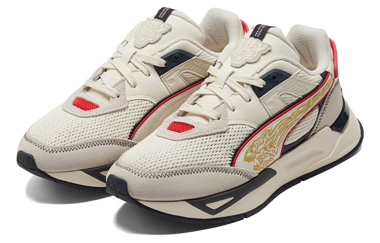 PUMA Shoes Sports Casual Shoes 'Cream Black Red' 386941-01