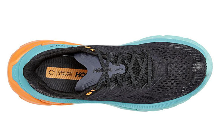 HOKA ONE ONE Clifton Edge 'Black Blue' 1110510-BAQR
