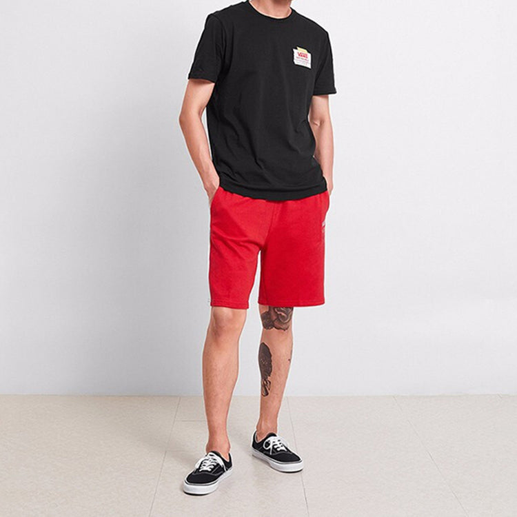 Vans Ap Diy Drop Short Sleeve Round Neck Couple Style Black VN0A3ZN5BLK