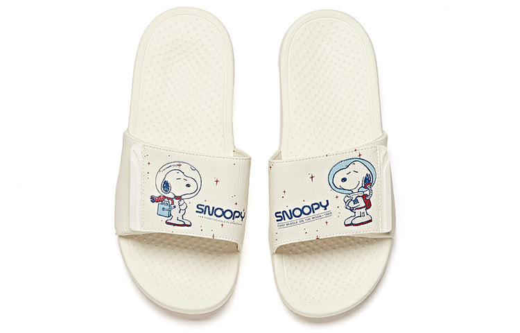 ANTA x Snoopy Life Series Slides 'White' 912126993-3