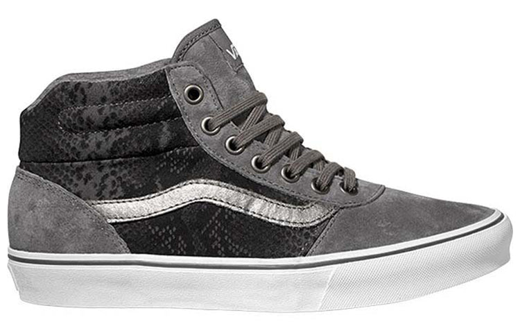 Vans Milton Hi Casual Skateboarding Shoes Gray VN000XKVK4D