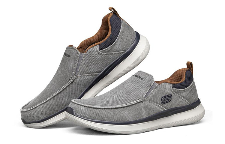 Skechers Delson 2.0 Low-Running Shoes Grey 210025-GRY