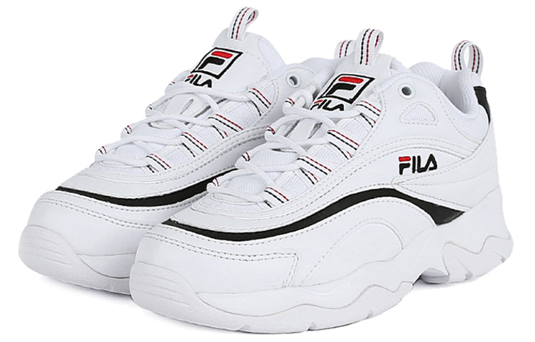 FILA Ray Series Chunky Sneakers Black/White FS1SIA3061X_WBK