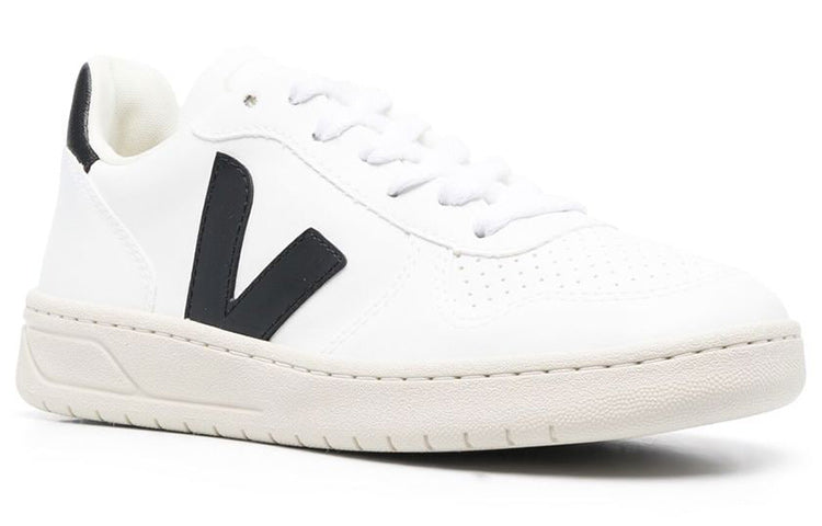 Veja V-10  Lace-Up 'White Black' VX0702901