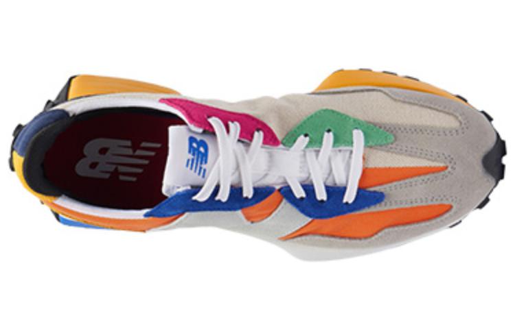 (WMNS) New Balance 327 x Dejounte Murray 'Orange Grey Blue' WS327FIN