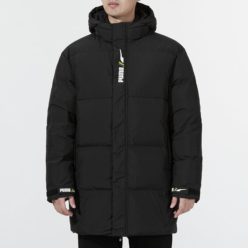 PUMA Windproof Down Warm Jacket 'Black' 532916-01