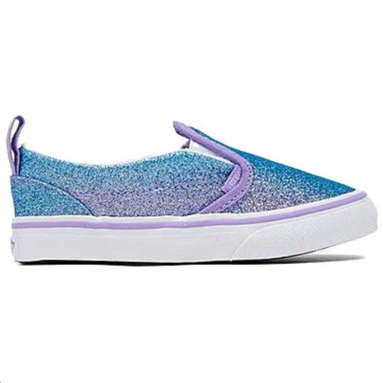(TD) Vans Ombre Glitter Classic Slip-On Casual 'Multi Color' VN000UBSABN