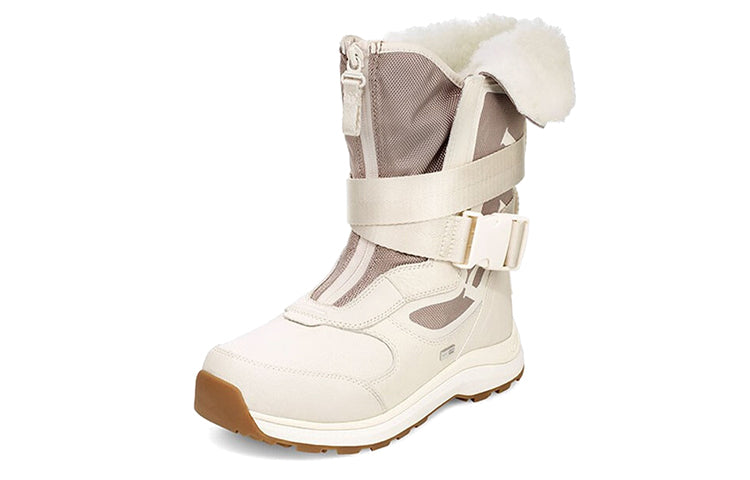 (WMNS) UGG Tahoe Snow Boots White 1103848-JSM