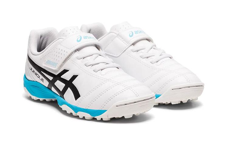 ASICS Juniole 5 TF Turf Sport Shoes K White/Black 1104A009-102
