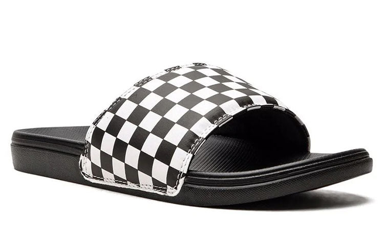 Vans Flip Flops La Costa Sports Slippers Unisex Black White Grid 'Black White' VN0A5HF5271
