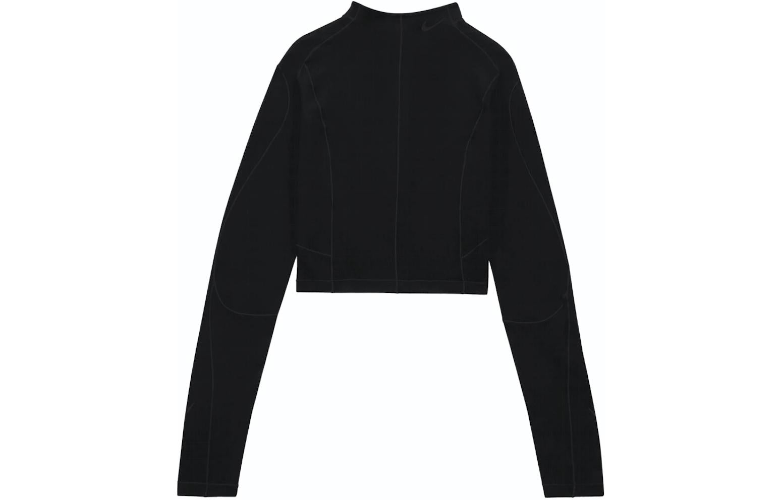(WMNS) Nike x Off-White Dri-FIT Long Sleeves Top 'Black' DV5558-010