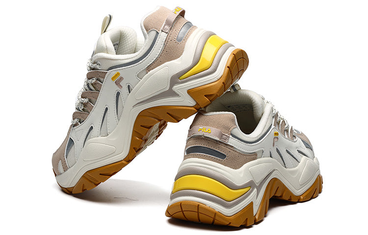 (WMNS) Fila Fusion Shoes 'Beige White' T12W125208FPM
