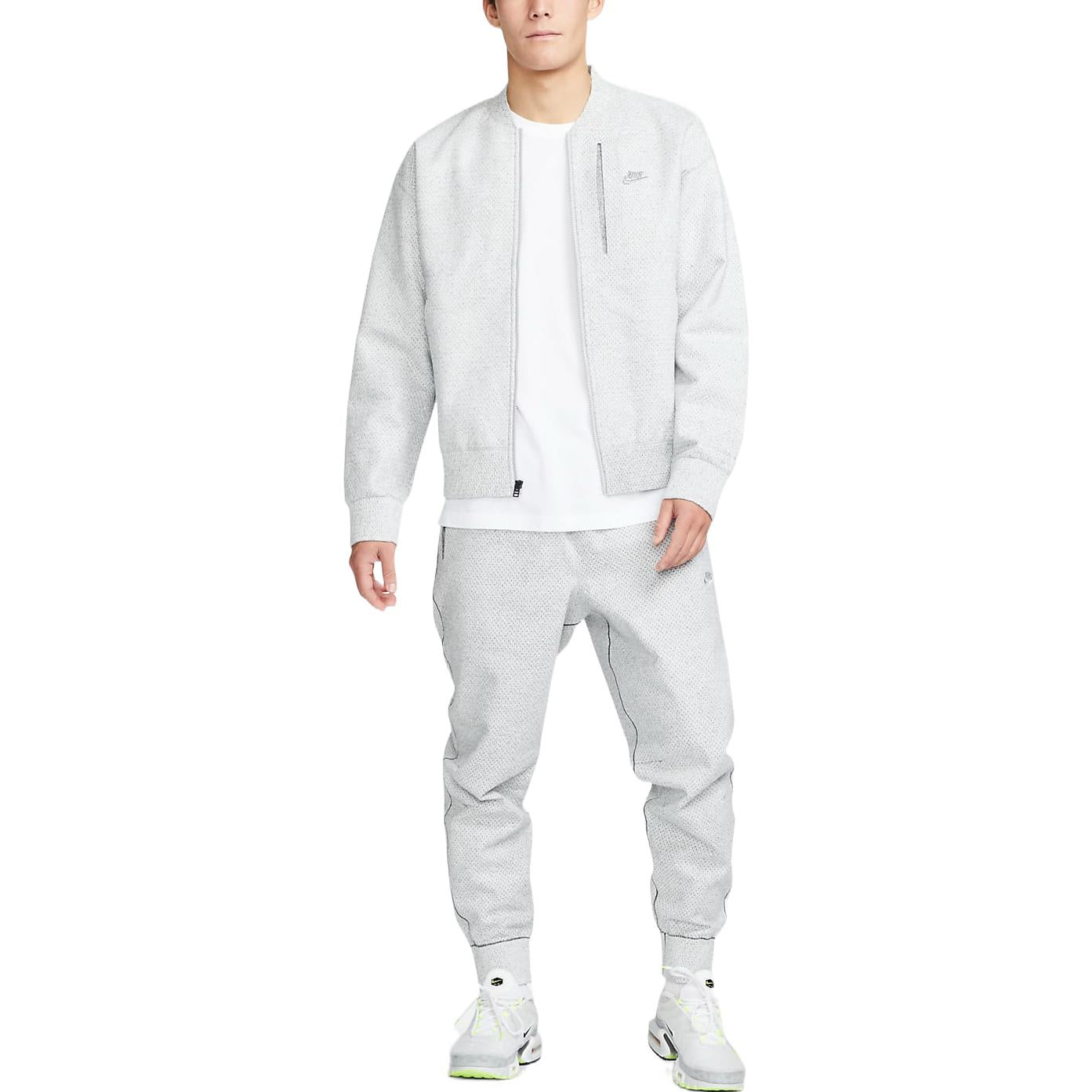 Nike zipped bomber jacket 'Grey' DQ4269-084