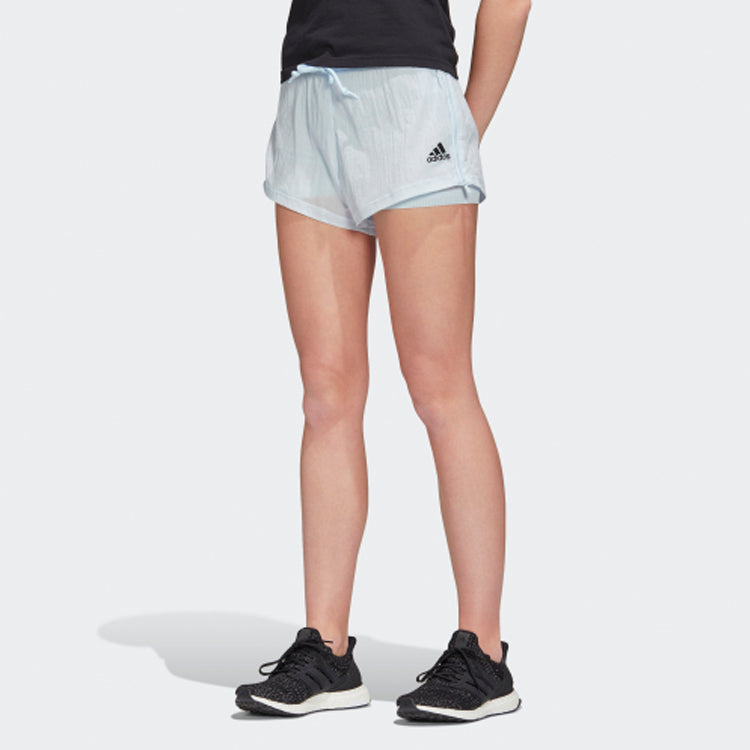 (WMNS) adidas W 2in1 Short Training Sports Shorts Blue FL1855