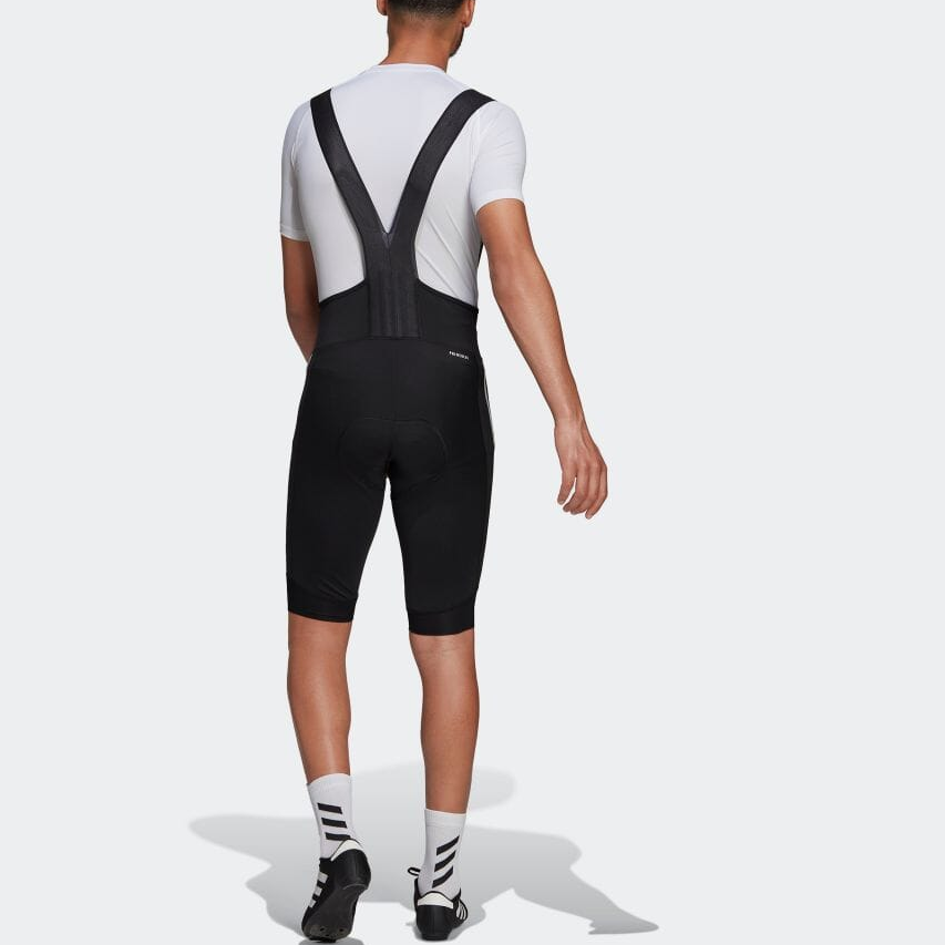 Men's adidas Solid Color Side Stripe Logo Shorts Black GP8636