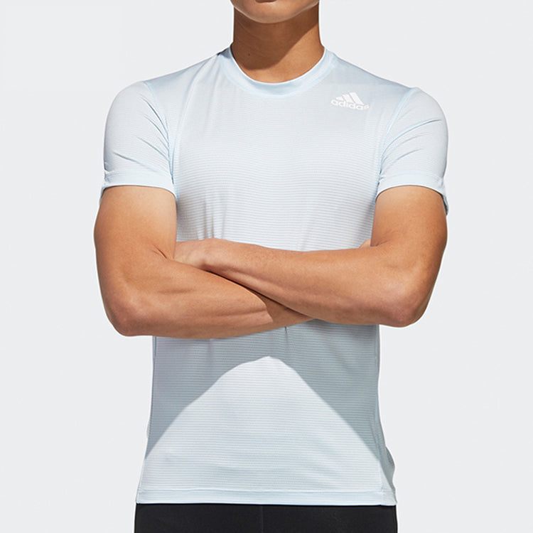 adidas Training Sports Short Sleeve Tee 'Light Sky Blue' GM5067