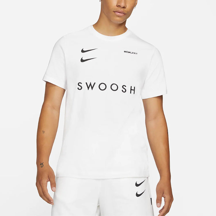 Nike Round Neck Casual Sports Short Sleeve White DH0029-100