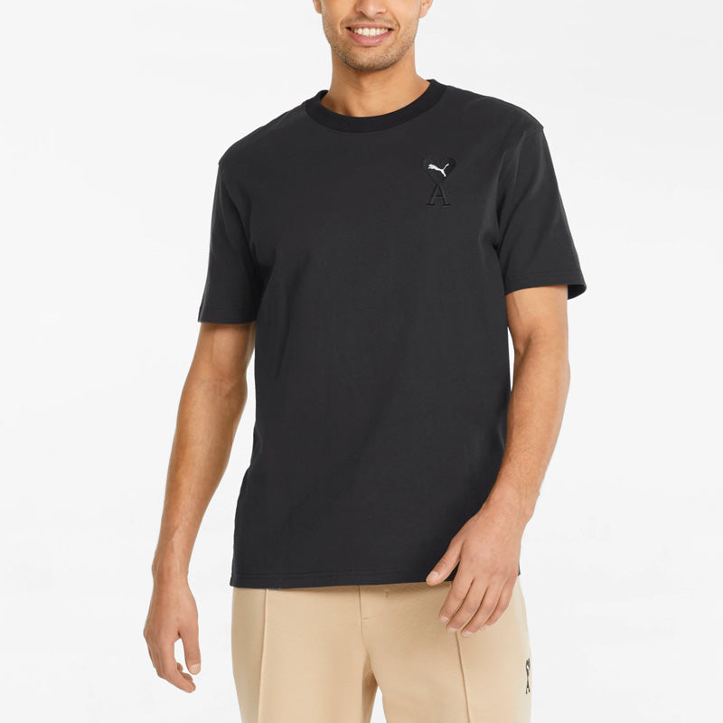 PUMA X AMI Graphic T-Shirt 'Black' 534070-01