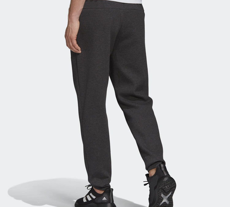 adidas Logo Applique Sports Pants Men Black FI4049
