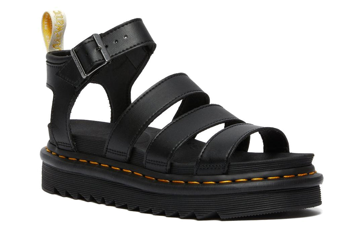(WMNS) Dr. Martens Blaire Fashion Lihgt Platform Sandals Black 23806001