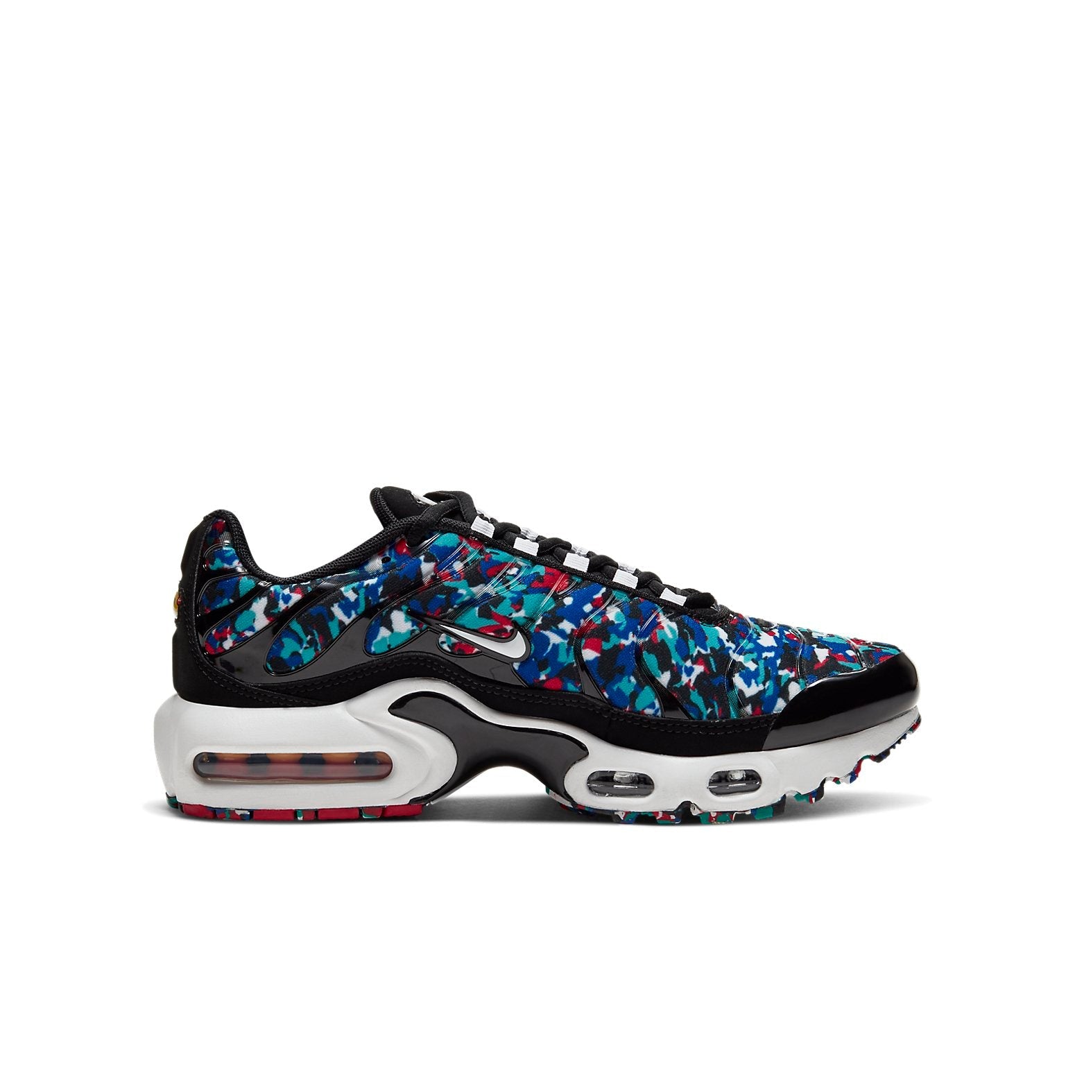 (GS) Nike Air Max Plus 'Black Hyper Blue' CU4623-001
