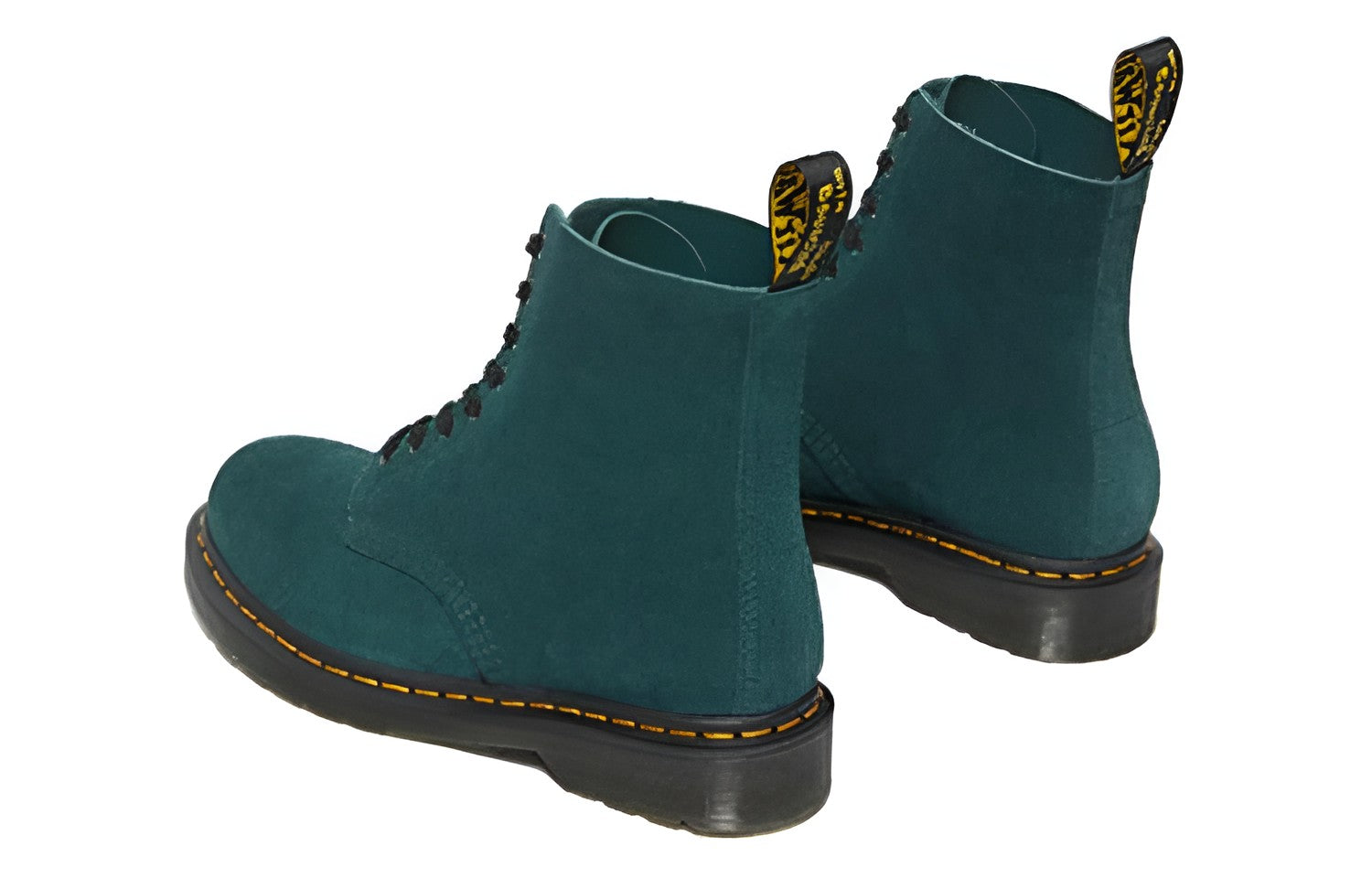 (WMNS) Dr. Martens 1460 Pascal Suede Lace Up Boots 'Green' 27457286